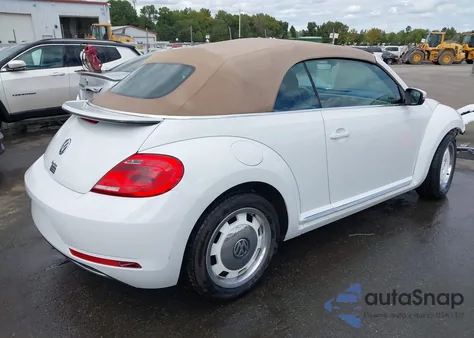 2018 Volkswagen Beetle 2.0T Coast/2.0T S/2.0T Se из США, поврежденный, VIN 3VW5DAAT2JM502786
